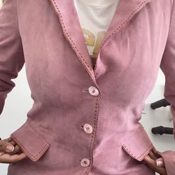 Salvatore Ferragamo Real Leather Biker Jacket