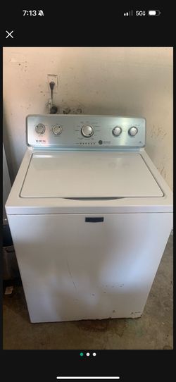 Maytag Washer In Great Working Condition Free water hose