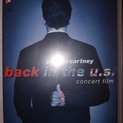 Paul Macartney Back In The U.S. Concert  Dvd