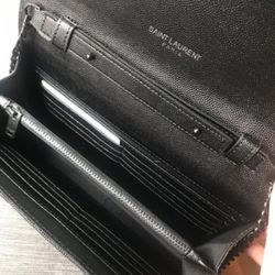 	Chic Leather Shoulder Clutch Bag N