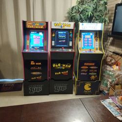 Ms Pac-Man And Pac-Man And Super Pac-Man