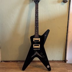 Dean ML Dimebag Darrell Electric Guitar - Black - Great Condition