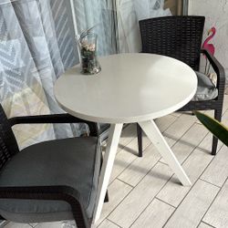 Outdoor Table And 2 Chairs NEW