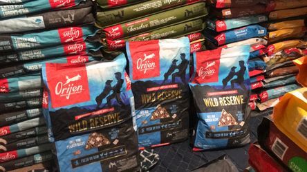 Orijen Wild Reserve Bundles 3 bags 20 lbs  Each Exp 2027