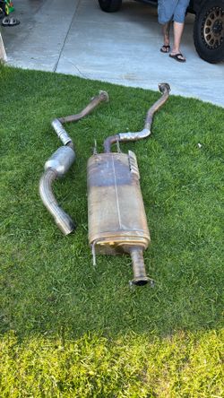 2024 Tacoma Stock Exhaust