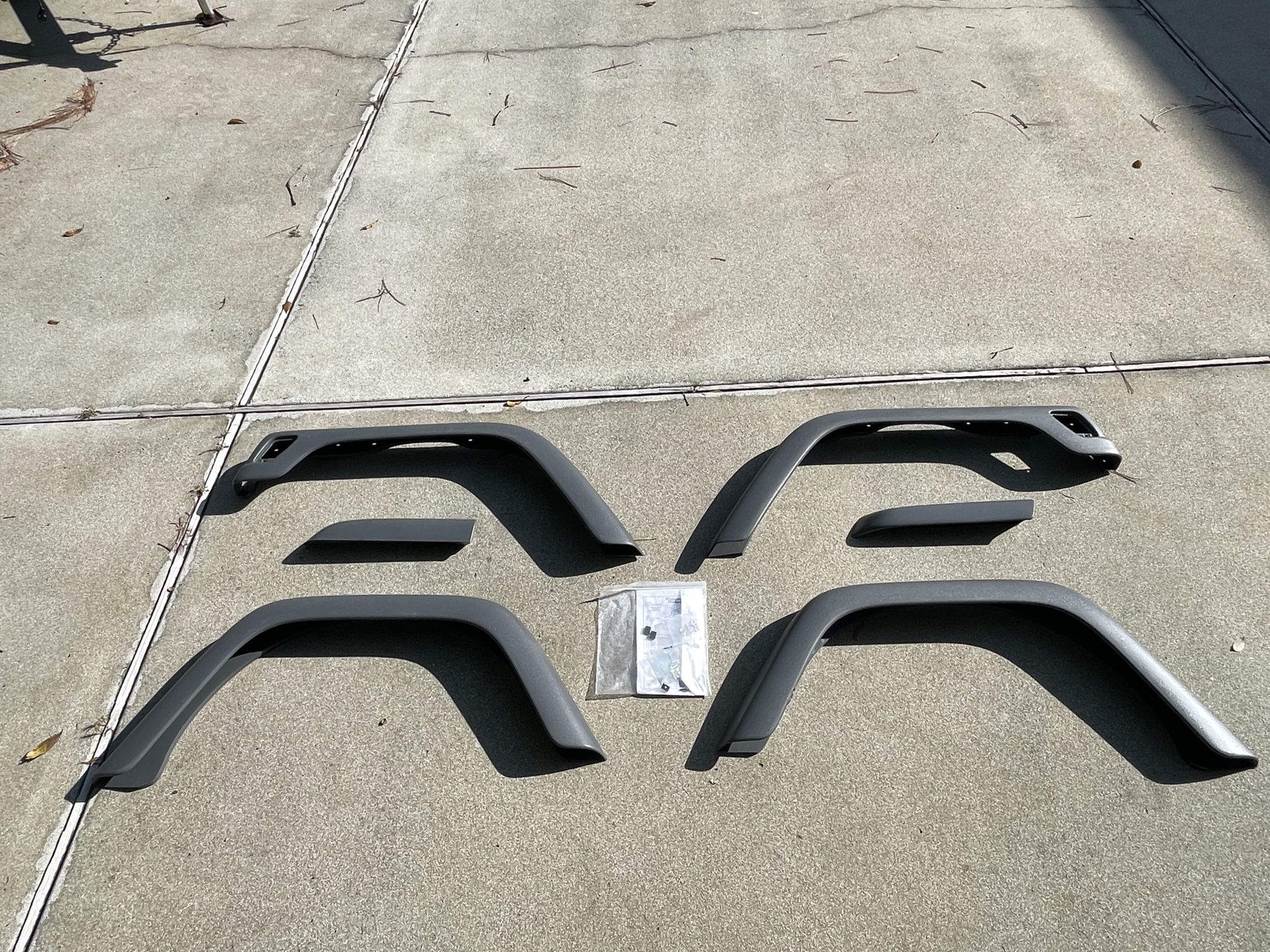 97-06 Jeep TJ Complete OEM 6-Piece Fender Flare Kit