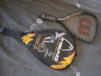 Raquets (pair) Wilson/Head Raquetball