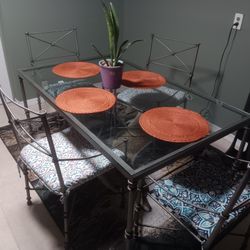 Glass Dining Room Table 