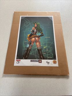 signed Aphrodite IX #1 "Fandom Variant" art print LTD 21/300