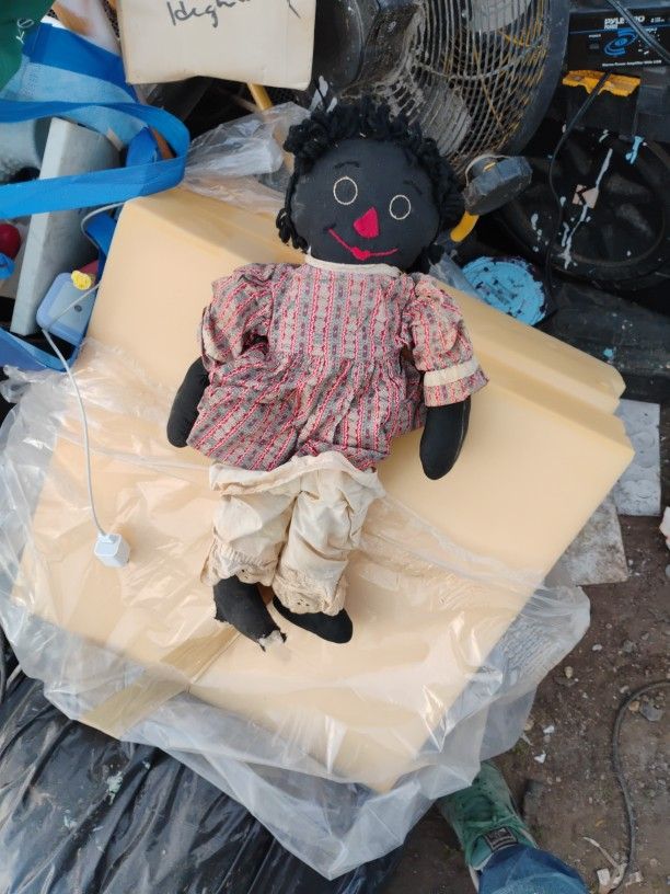 Black Raggedy Ann Doll