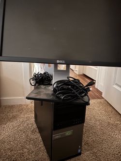Dell Desktop w/2 Monitors