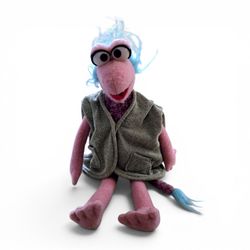 Vintage Fraggle Rock Mokey Plush Jim Henson Tomy 1983 Stuffed Muppet Toy