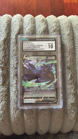 2022 Corviknight V Black Star Promo CGC 10