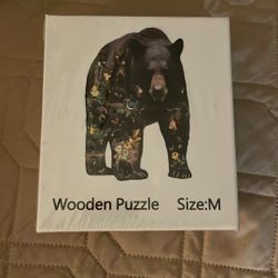 Bear Wooden Puzzle  (new)