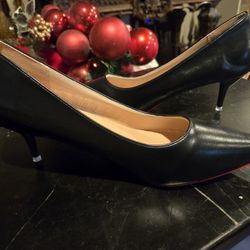 Black  High Heels Size 7.5