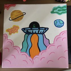 self made painting - #1 , stellar 