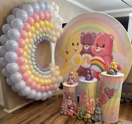 Rainbow Balloon Garland 