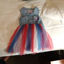 Disney's Jr Mini Summer Dress Size 2T