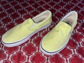 Vans Neon Green  Size 6.5 in Men’s  Size 8 in Women’s