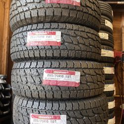 265/70/16 Landspider All Terrain 4 New Tires Installed And Balanced