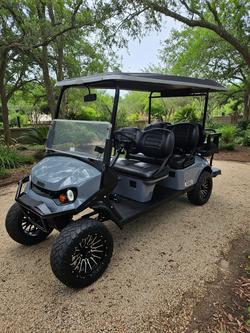 2022 EZ-Go Six-Seater Gas Golf Cart in like new condition