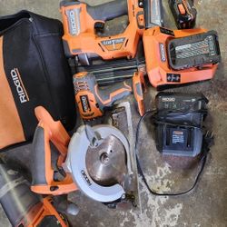 Rigid Battery Tool Set