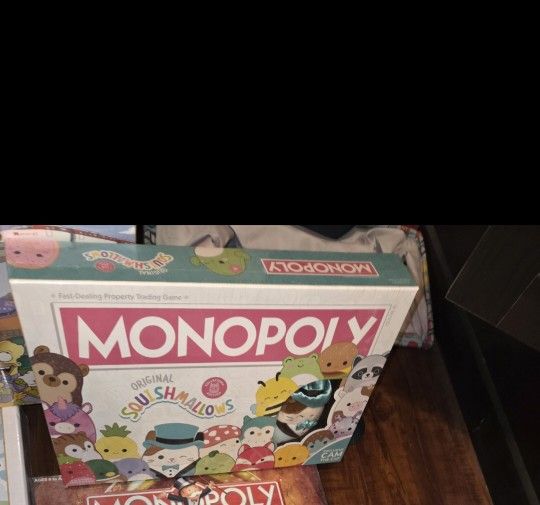 Monopoly Squishmallows Edition Board Game