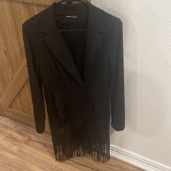 Black Blazer Dress 