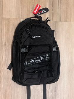 Supreme Backpack Black Cordura