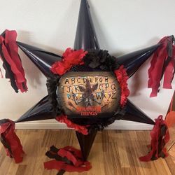 Stranger Things Tambor Star Pinata CUSTOM PRINT