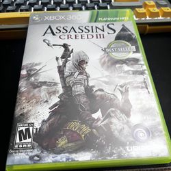 Assassin's Creed III on Xbox 360
