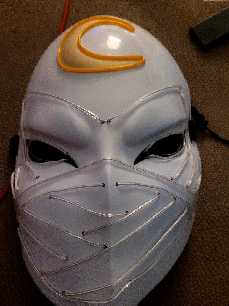 Halloween Moon LED Mask: A Fun and Festive Accessory