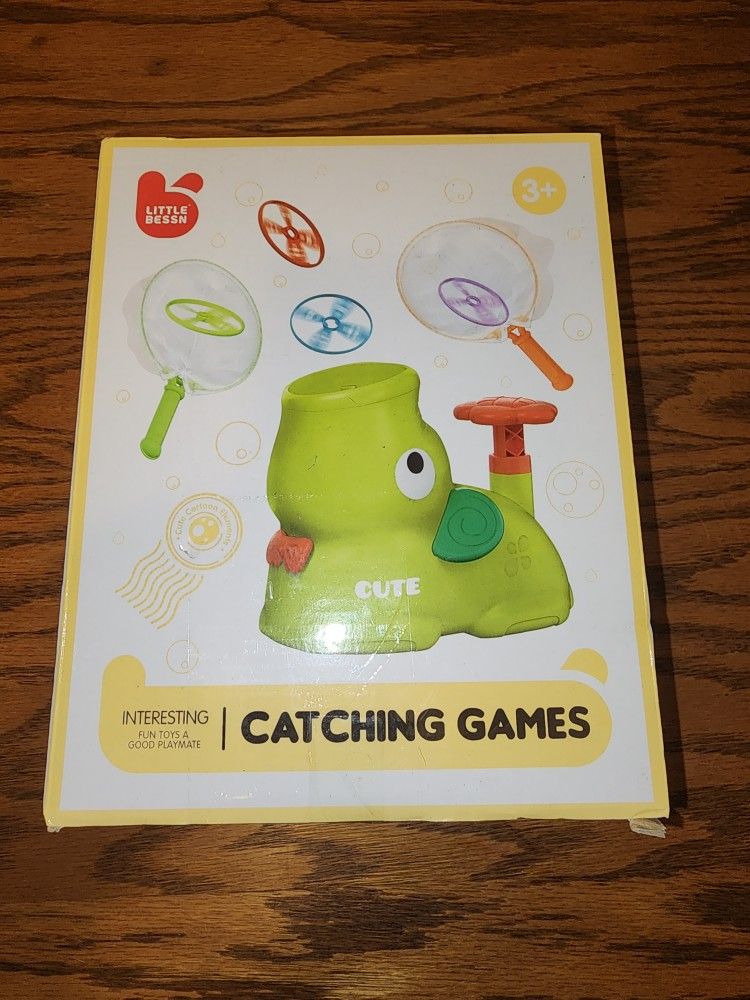 Elephant Butterfly Catching Game,Flying Spinner Catch Yard Games Disc Rocket Launcher Toy