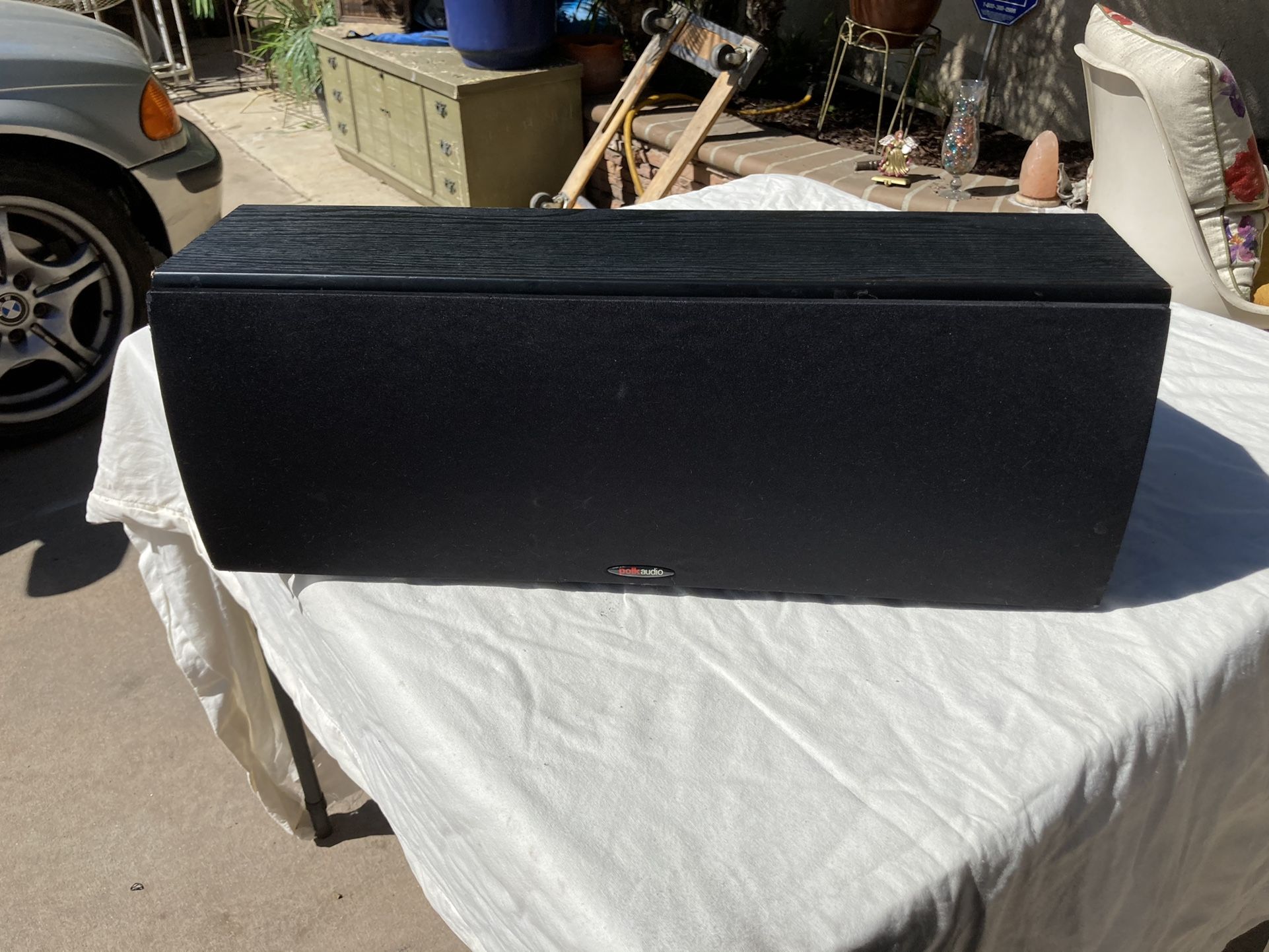Polk Audio CS2 Monitor Series II (BLACK) Center Channel Speaker 175 watts for Sale in Cerritos