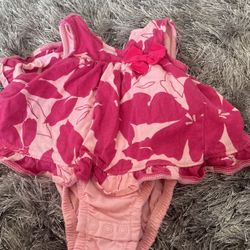 Pink Dress 0-3 Months Girl 