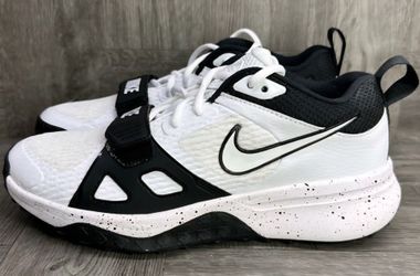 Brand New Nike Air Zoom Diamond Elite Baseball Turf Shoes Platinum White Black Men Sizes 10, 13