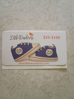 Little Wanderers baby shoes ($60)