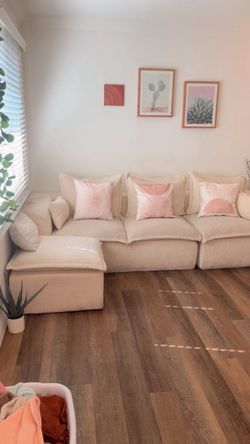 Cloud Couch for Sale + FREE Decorative Plant