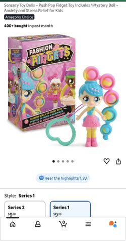 Fashion Fidget Dolls Mystery Box 