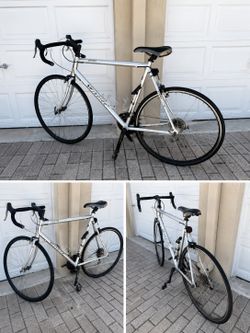 Windsor Leeds Road Bike – Silver Drop Handlebar Bike