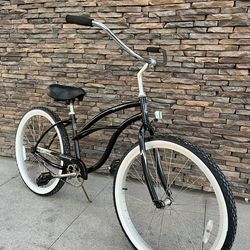 Firmstrong “ Urban Lady “ 26 inch Beach Cruiser Midnite Black