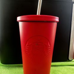 Red Starbucks Cup