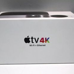 Brand New Apple TV 4K WiFi + Ethernet 128GB (Newest, 3rd Gen)