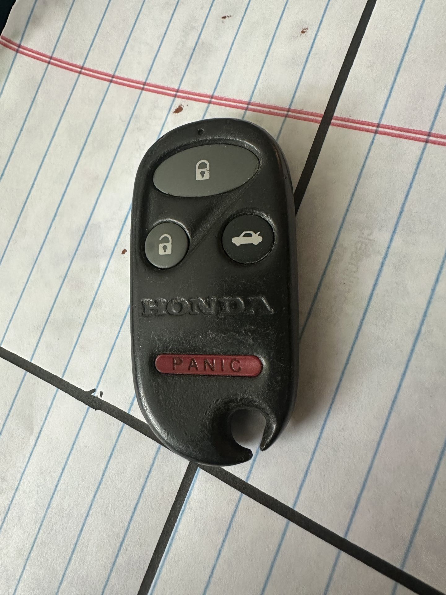 ORIGINAL HONDA ACCORD 98-02 OEM ACURA TL KEY LESS ENTRY REMOTE FOB CONTROL GRAY