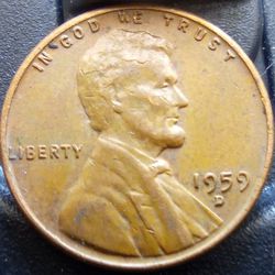 1959 D Lincoln Cent 