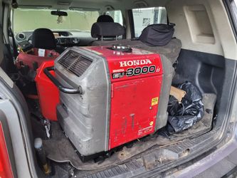 Honda inverter  generator  3000 watts