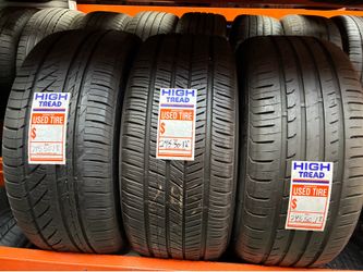 Single used tires 245/50/18 each $70