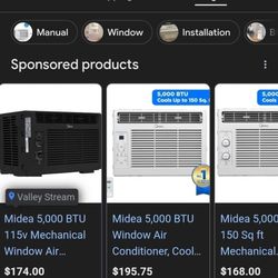 Air Condition Units Media 5,000 BTW 
