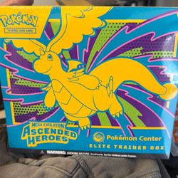 Pokémon TCG: Mega Evolution-Ascended Heroes Pokémon Center Elite Trainer Box
