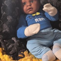 Reborn Baby Doll hand Painted & Weighted Cuddle Baby